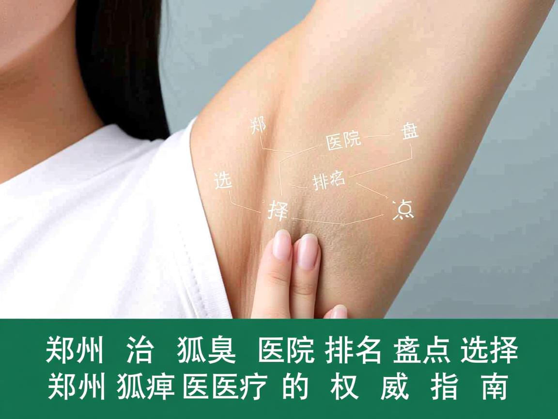 郑州治狐臭医院排名盘点，选择郑州狐臭医院的权威指南