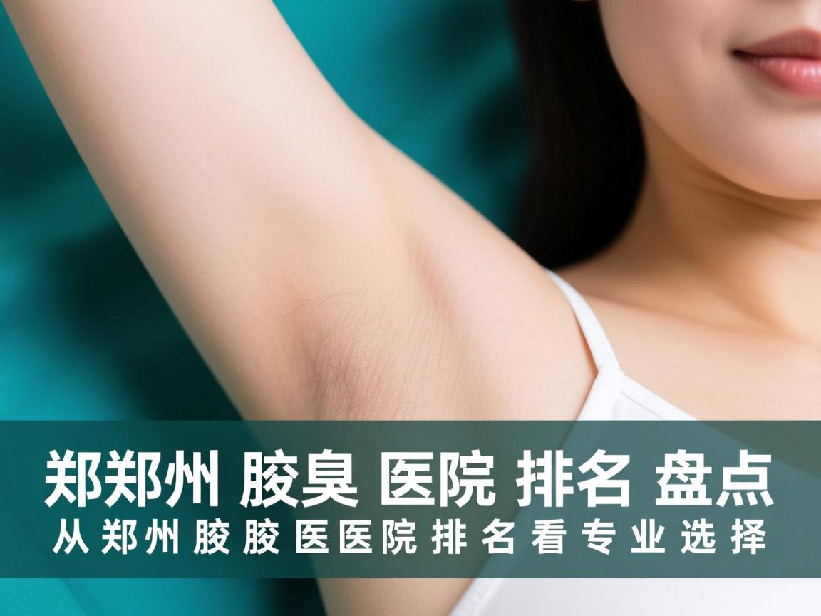 郑州腋臭医院排名盘点，从郑州腋臭医院排名看专业选择