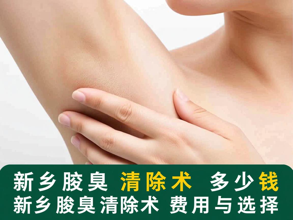 新乡腋臭清除术多少钱,详解新乡腋臭清除术费用与选择 新乡腋臭清除术多少钱,详解新乡腋臭清除术费用与选择