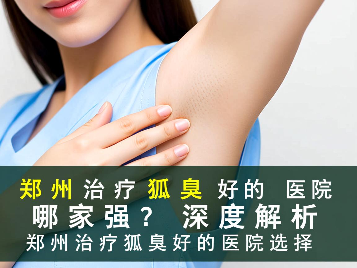 郑州治疗狐臭好的医院哪家强？深度解析郑州治疗狐臭好的医院选择