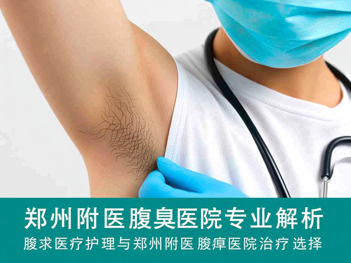 郑州附医腋臭医院专业解析，腋臭医疗护理与郑州附医腋臭医院治疗选择