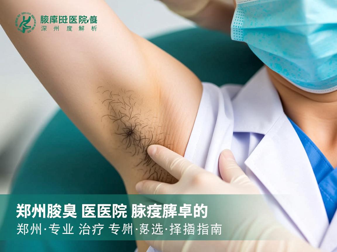 郑州腋臭医院深度解析，郑州专业治疗腋臭的专科医院选择指南