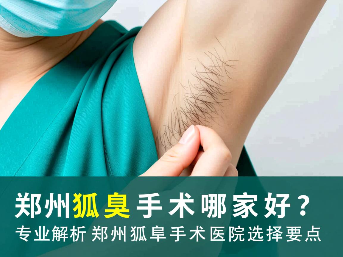 郑州狐臭手术哪家好?专业解析郑州狐臭手术医院选择要点 郑州狐臭手术哪家好?专业解析郑州狐臭手术医院选择要点