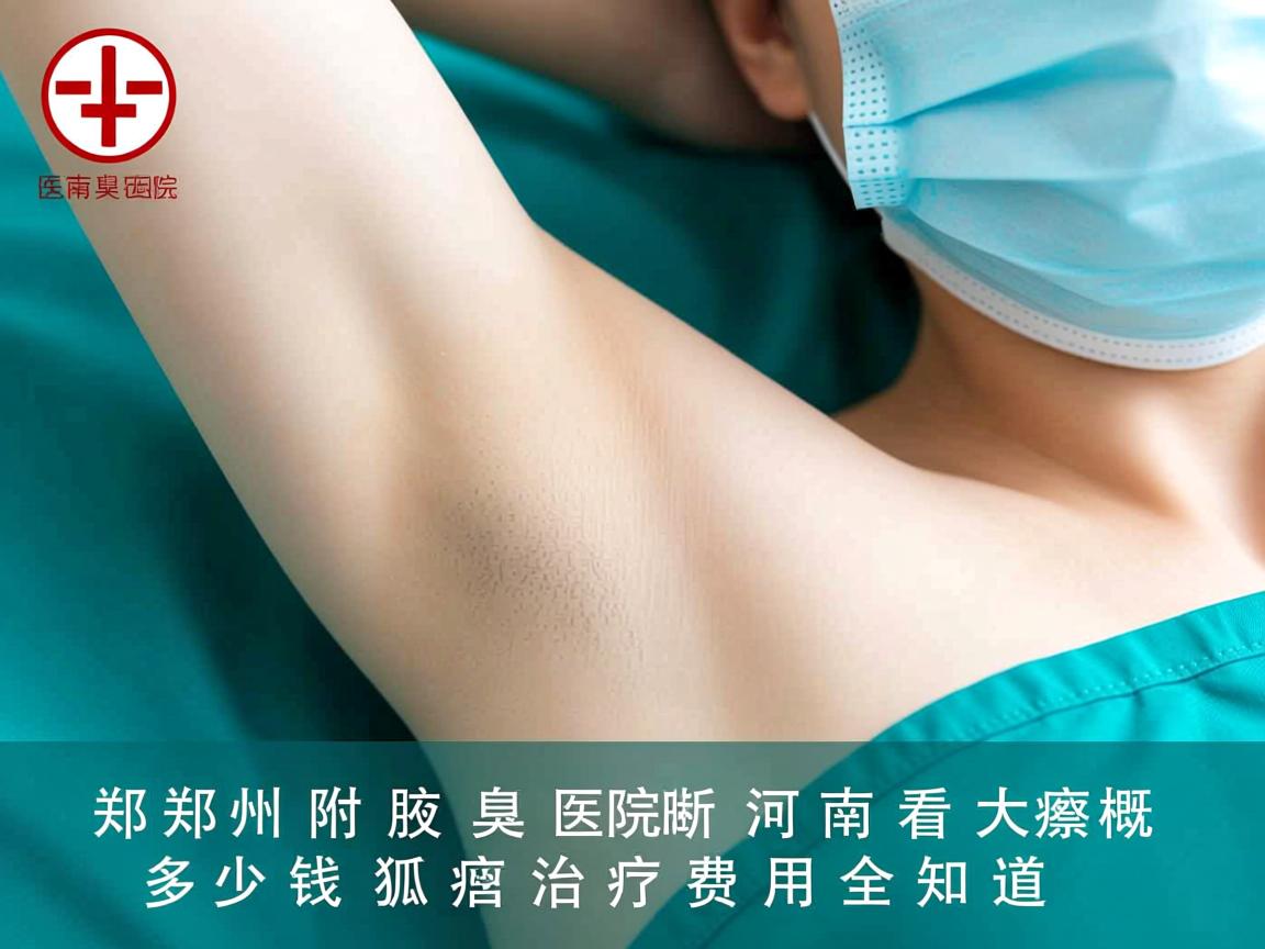 郑州附医腋臭医院解析，河南看狐臭大概多少钱，狐臭治疗费用全知道