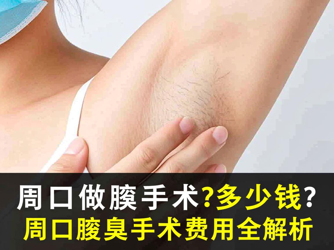 在周口做腋臭手术多少钱?周口腋臭手术费用全解析 在周口做腋臭手术多少钱?周口腋臭手术费用全解析