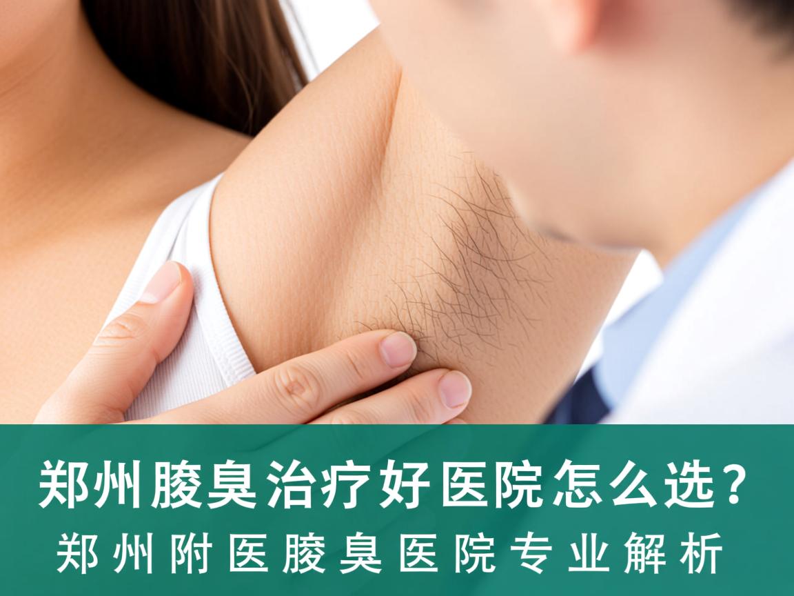 郑州腋臭治疗好医院怎么选?郑州附医腋臭医院专业解析 郑州腋臭治疗好医院怎么选?郑州附医腋臭医院专业解析