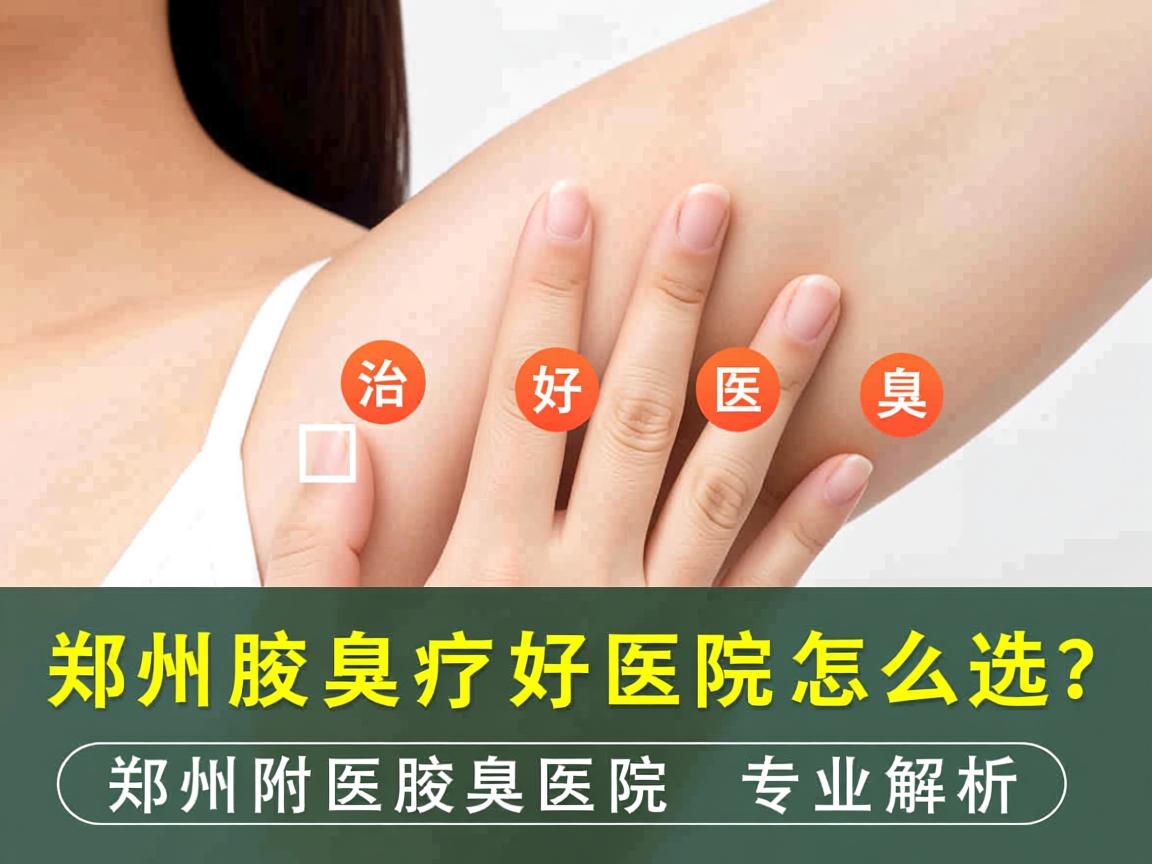 郑州腋臭治疗好医院怎么选?郑州附医腋臭医院专业解析 郑州腋臭治疗好医院怎么选?郑州附医腋臭医院专业解析