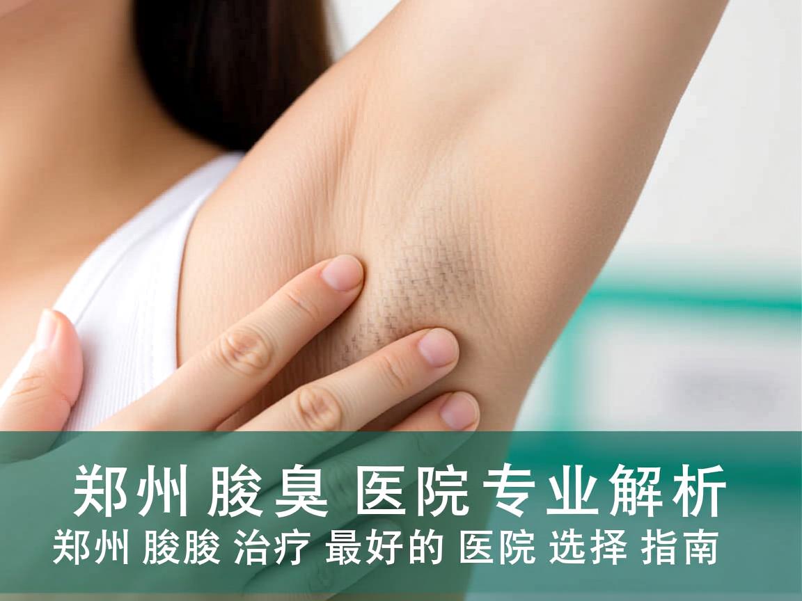 郑州腋臭医院专业解析,郑州腋臭治疗最好的医院选择指南 郑州腋臭医院专业解析,郑州腋臭治疗最好的医院选择指南