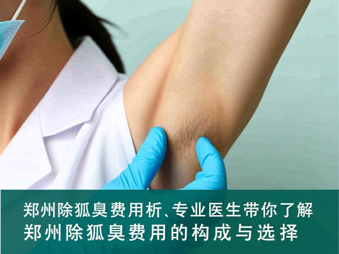 郑州除狐臭费用解析,专业医生带你了解郑州除狐臭费用的构成与选择 郑州除狐臭费用解析,专业医生带你了解郑州除狐臭费用的构成与选择