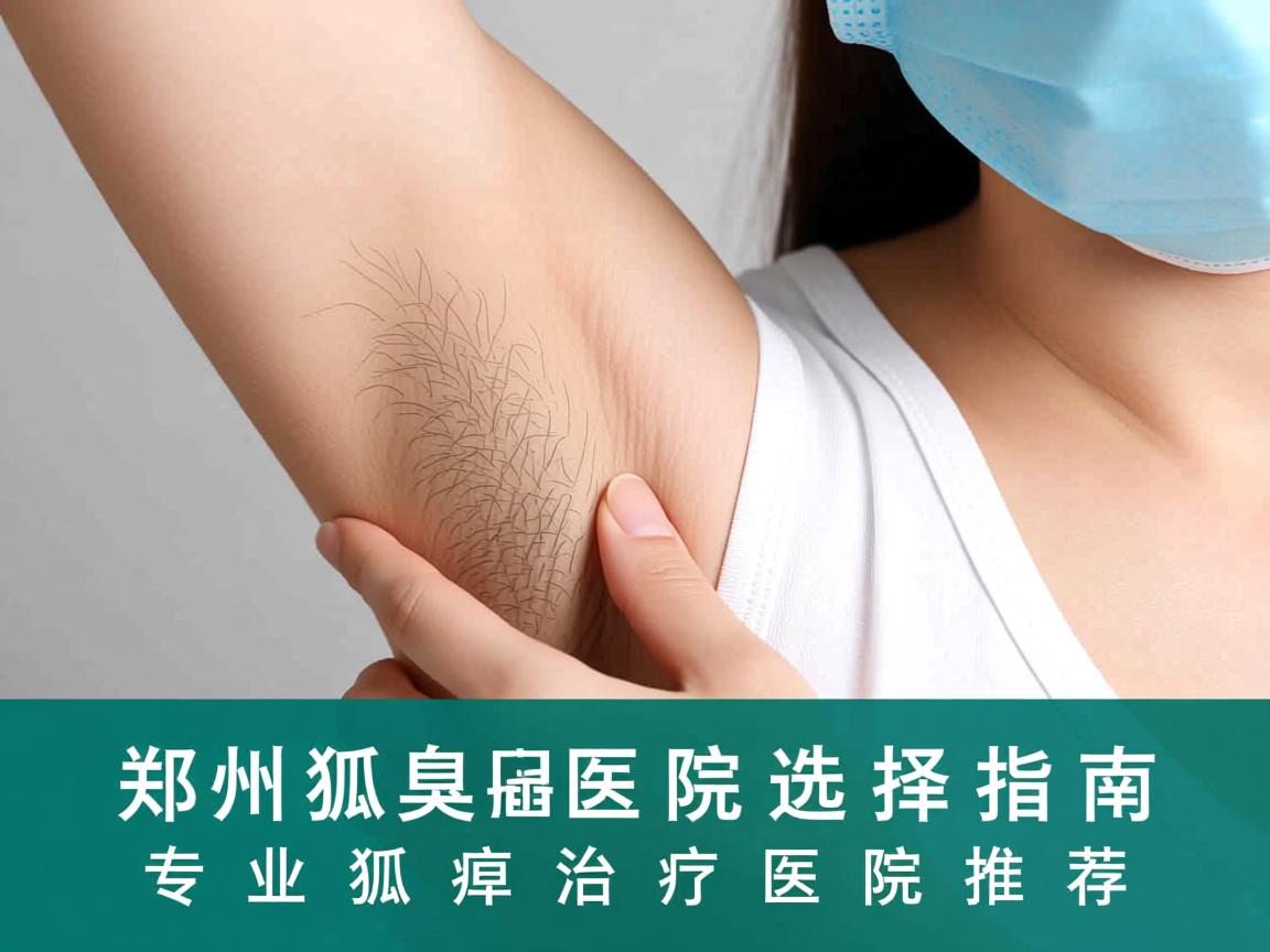 郑州狐臭医院选择指南，专业狐臭治疗医院推荐