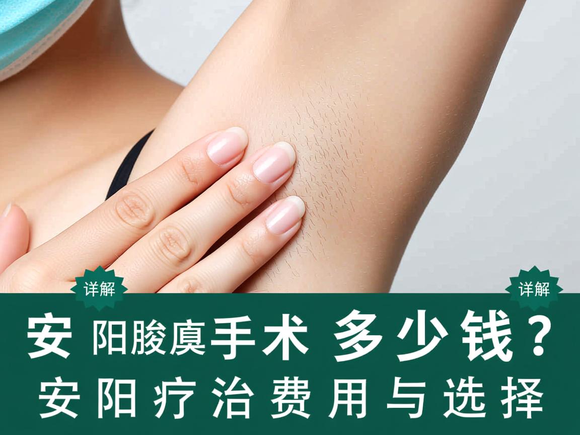 安阳腋臭手术多少钱?详解安阳腋臭治疗费用与选择 安阳腋臭手术多少钱?详解安阳腋臭治疗费用与选择