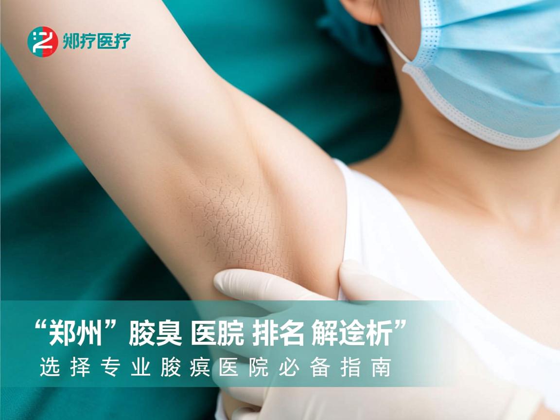 郑州腋臭医院排名解析，选择专业腋臭医院的必备指南