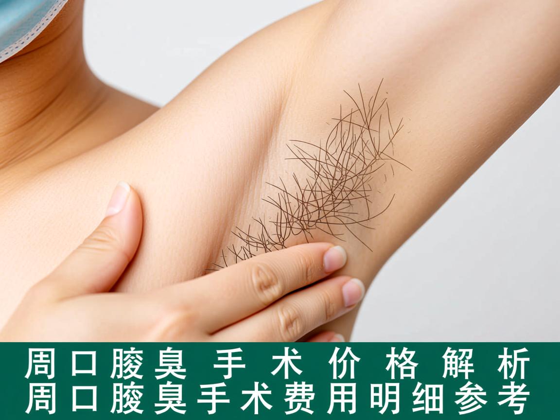 周口腋臭手术价格解析，周口腋臭手术费用明细参考