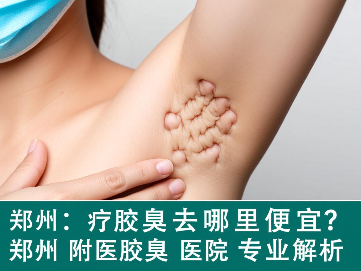 郑州治疗腋臭去哪里便宜？郑州附医腋臭医院专业解析