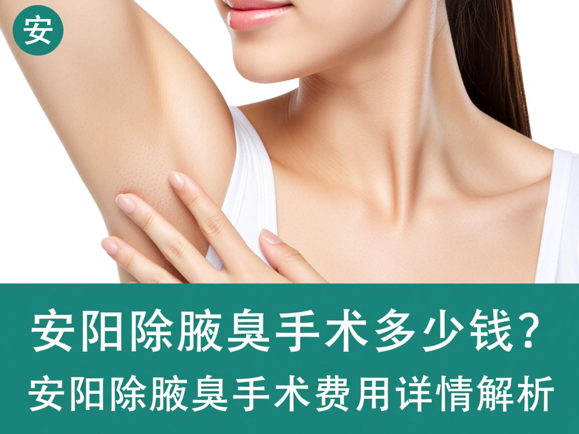 在安阳除腋臭手术多少钱？安阳除腋臭手术费用详情解析