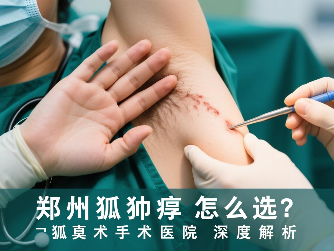 狐臭手术医院怎么选？郑州狐臭手术医院深度解析