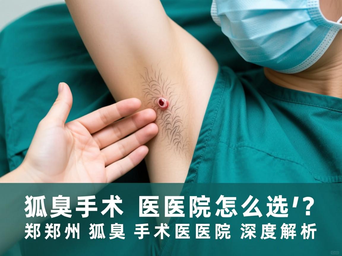 狐臭手术医院怎么选？郑州狐臭手术医院深度解析