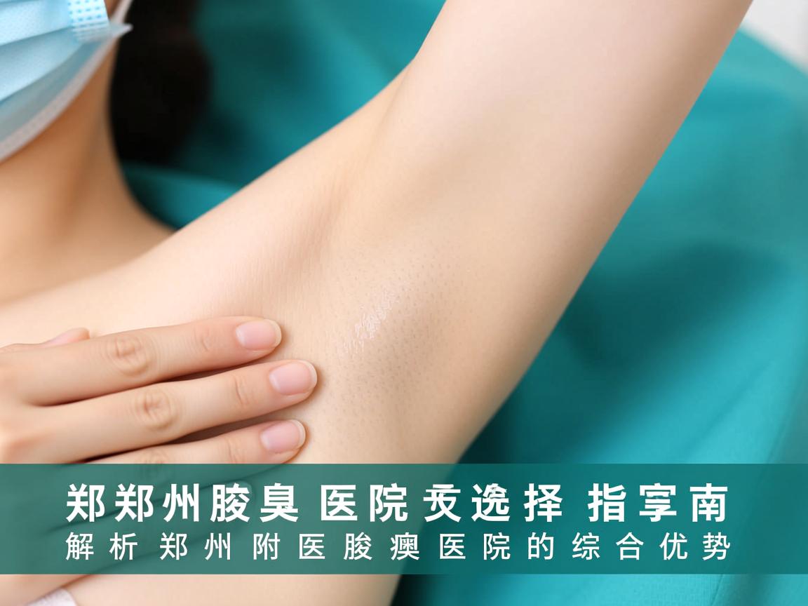 郑州腋臭医院选择指南，解析郑州附医腋臭医院的综合优势