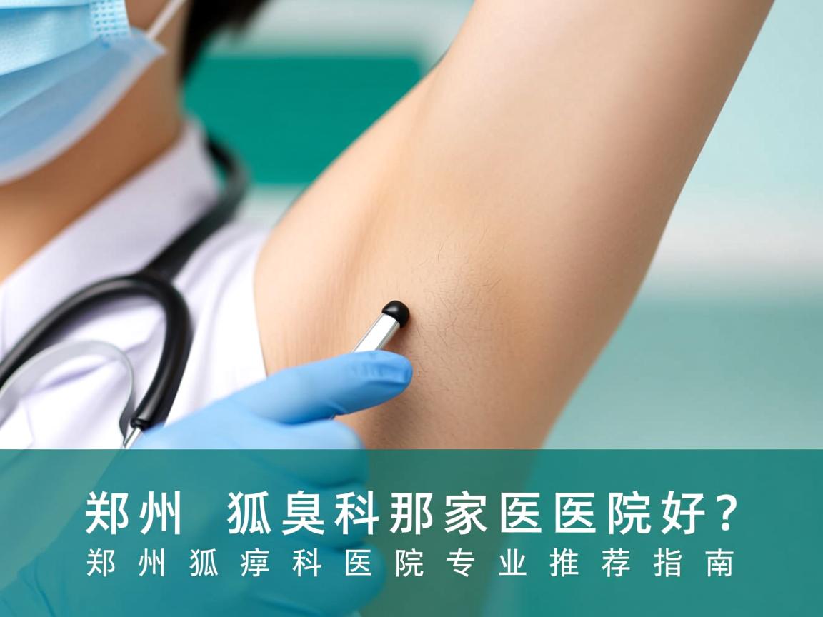 郑州狐臭科那家医院好？郑州狐臭科医院专业推荐指南