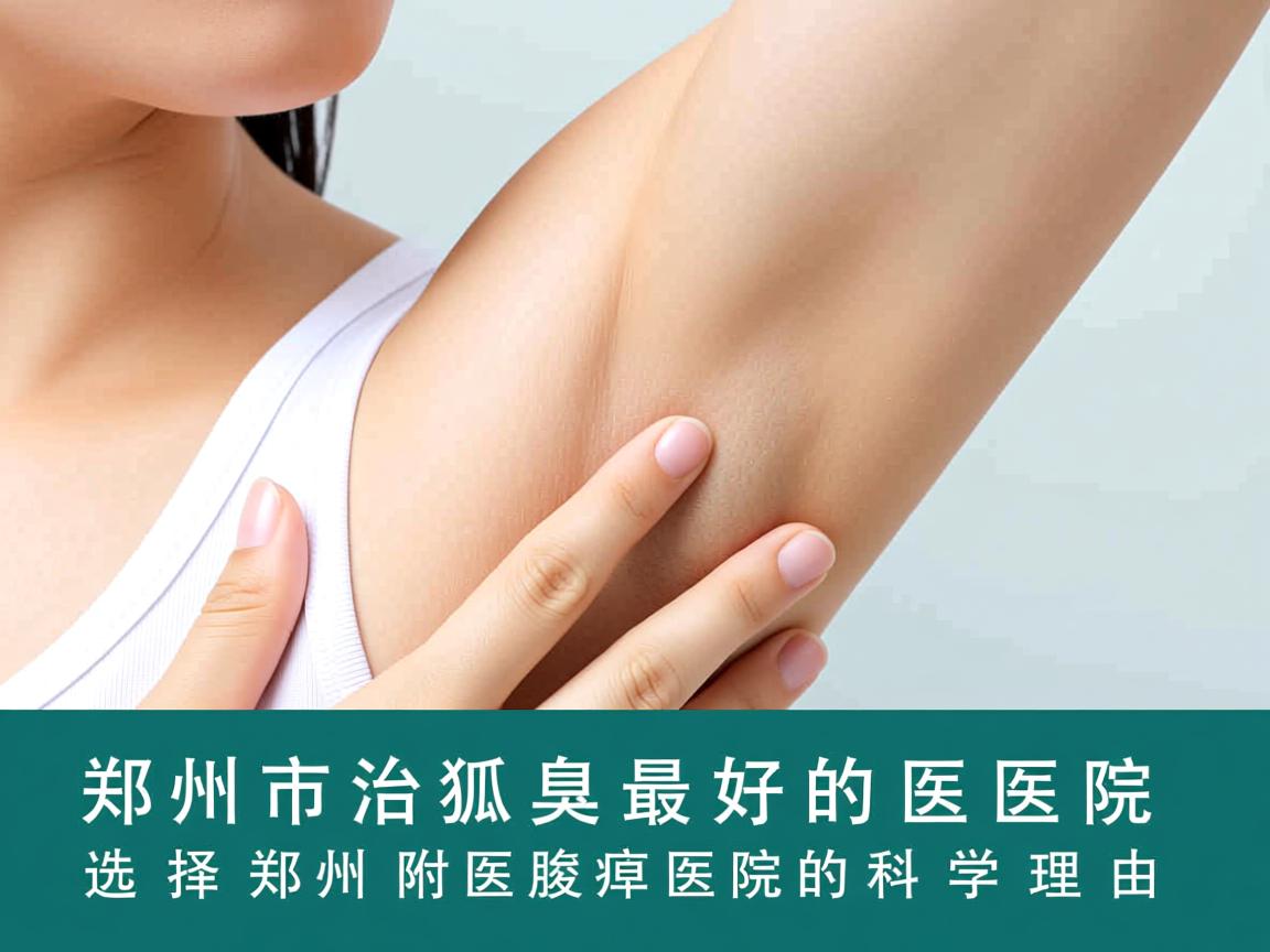 郑州市治狐臭最好的医院，选择郑州附医腋臭医院的科学理由