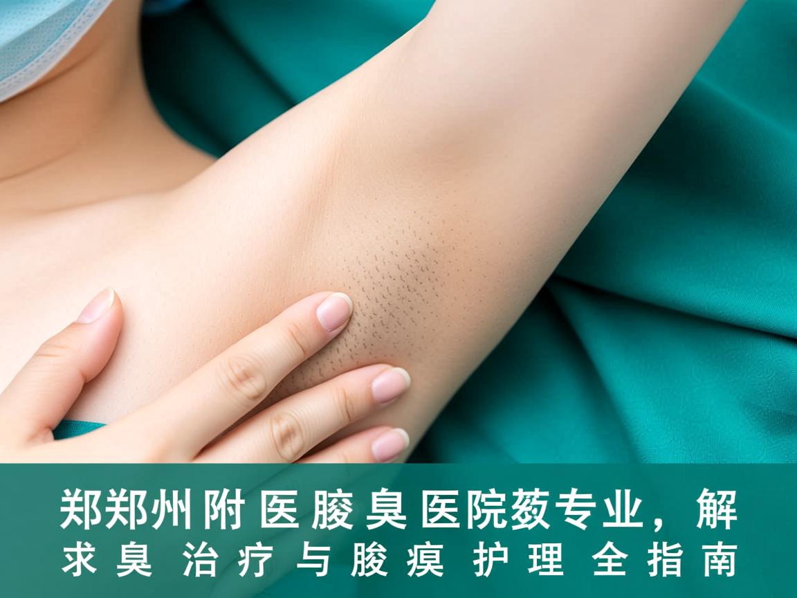 郑州附医腋臭医院专业解析，腋臭治疗与腋臭护理全指南