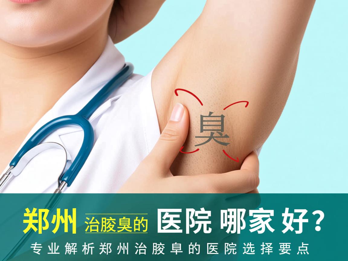 郑州治腋臭的医院哪家好?专业解析郑州治腋臭的医院选择要点 郑州治腋臭的医院哪家好?专业解析郑州治腋臭的医院选择要点