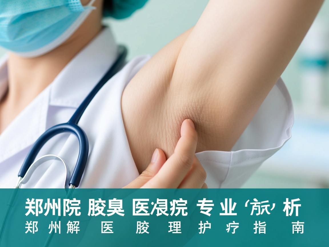郑州腋臭医院专业解析，郑州附医腋臭医疗护理全指南