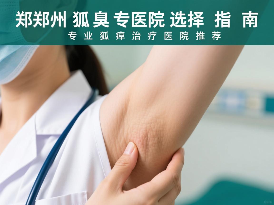 郑州狐臭医院选择指南，专业狐臭治疗医院推荐