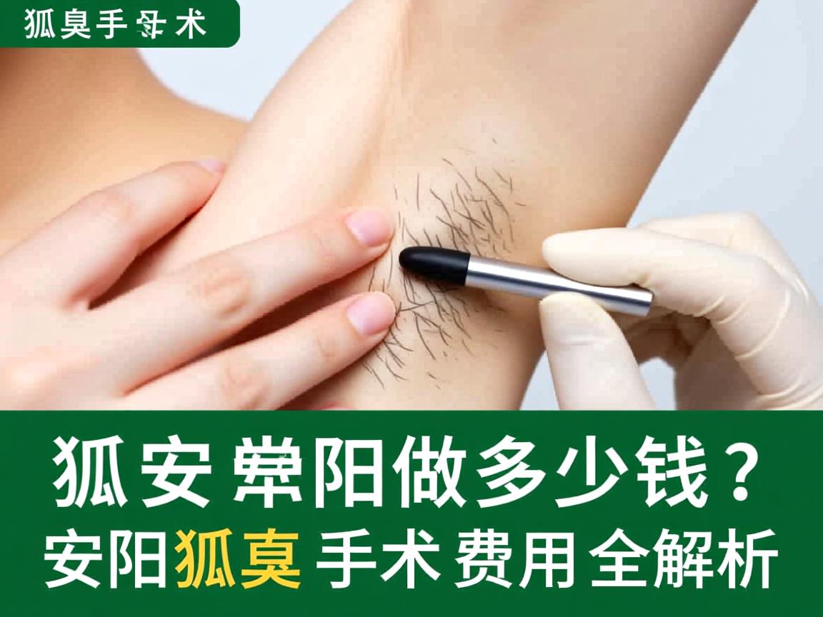 狐臭手术安阳做多少钱?安阳狐臭手术费用全解析 狐臭手术安阳做多少钱?安阳狐臭手术费用全解析