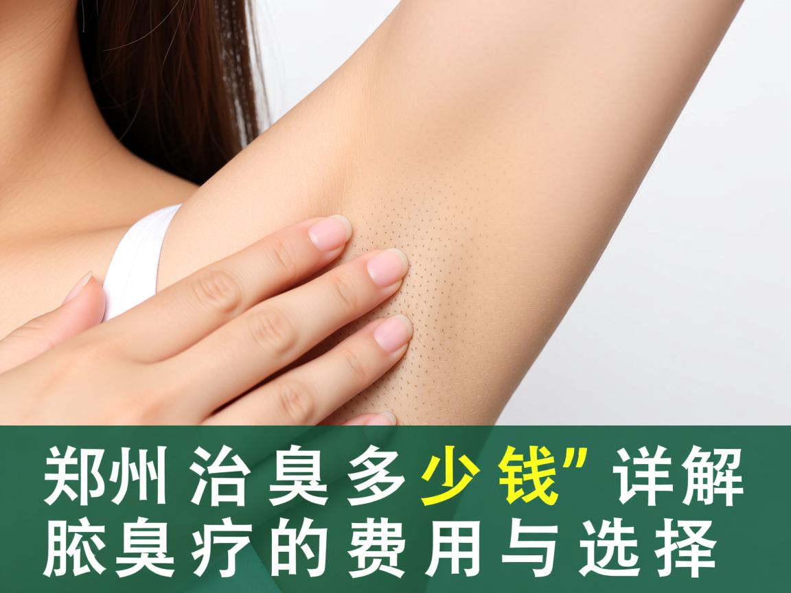 郑州治疗腋臭多少钱，详解郑州腋臭治疗的费用与选择