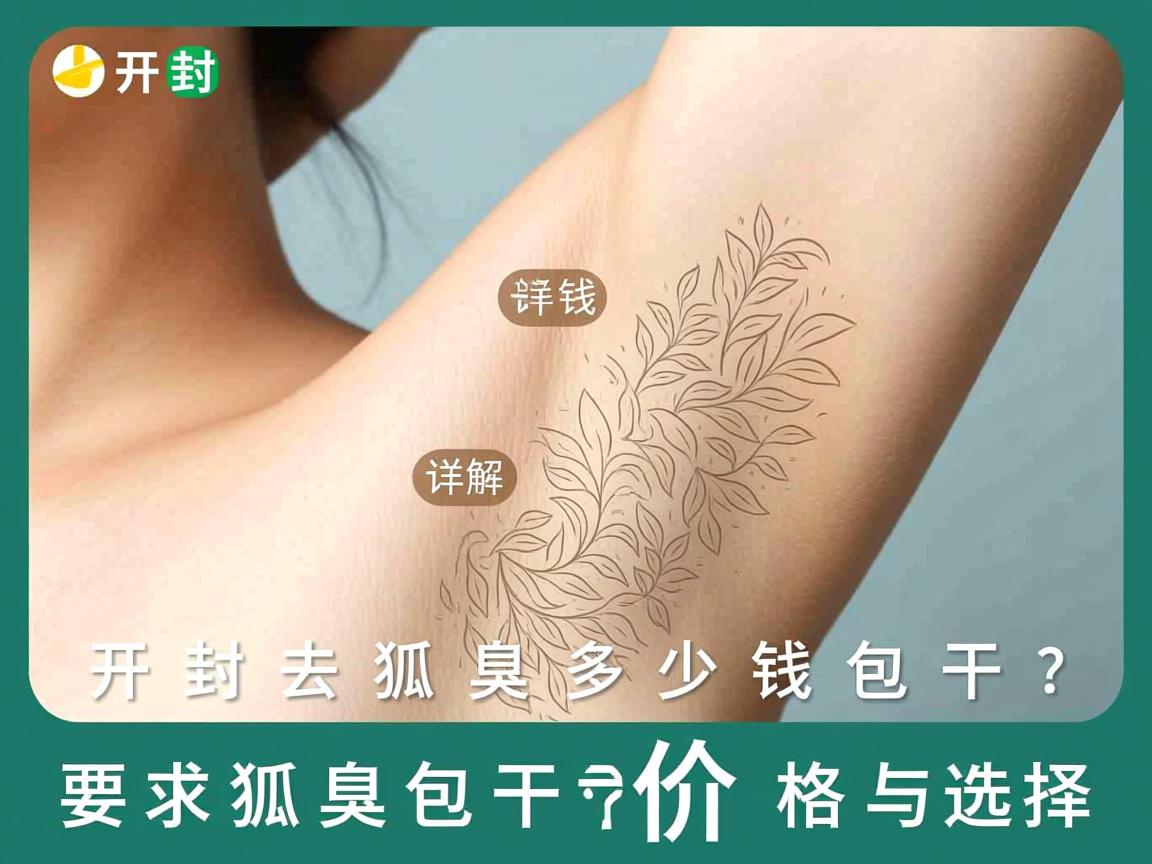 开封去狐臭多少钱包干？详解开封狐臭包干价格与选择