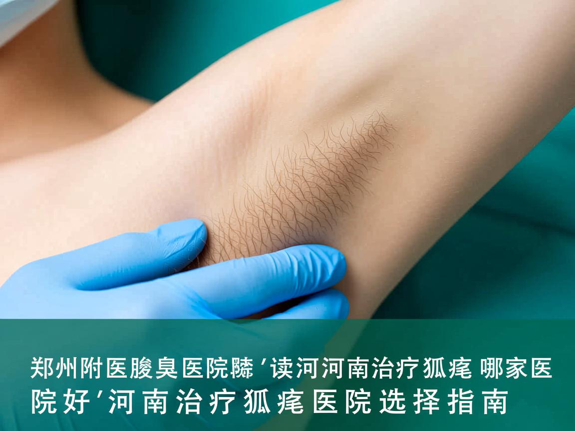 郑州附医腋臭医院解读，河南治疗狐臭哪家医院好，河南治疗狐臭医院选择指南