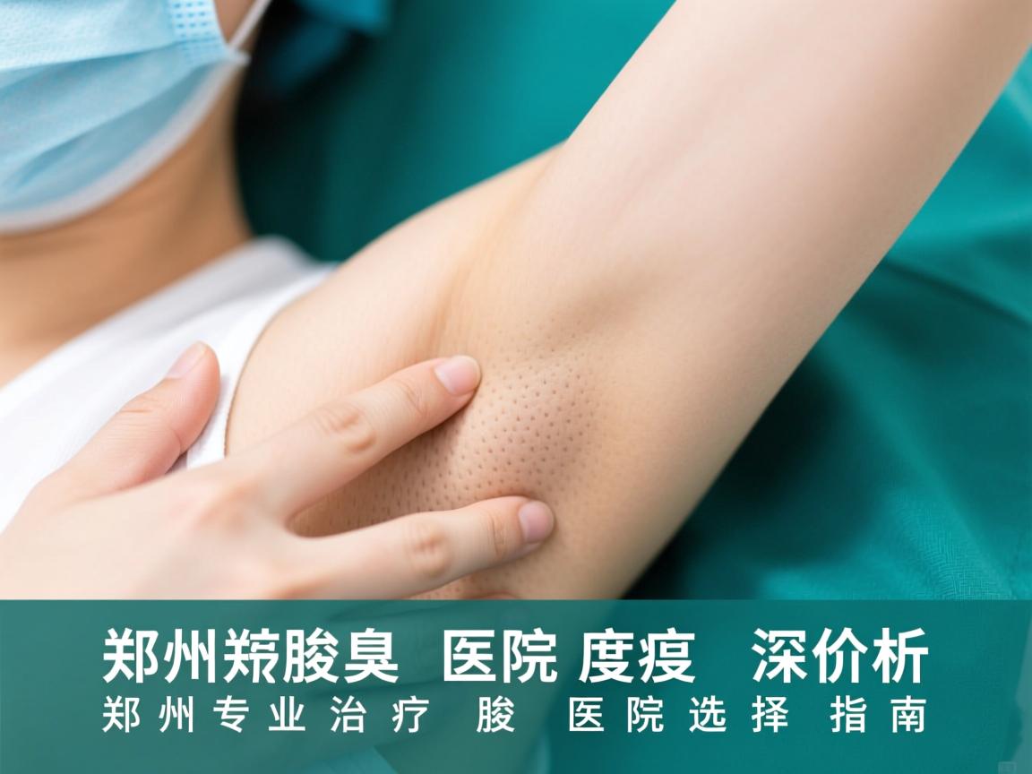 郑州腋臭医院深度解析，郑州专业治疗腋臭的医院选择指南
