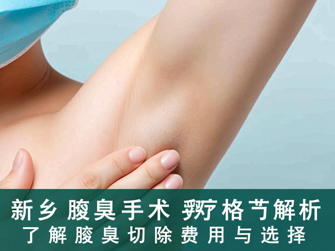 新乡腋臭手术价格解析,了解新乡腋臭切除费用与选择 新乡腋臭手术价格解析,了解新乡腋臭切除费用与选择