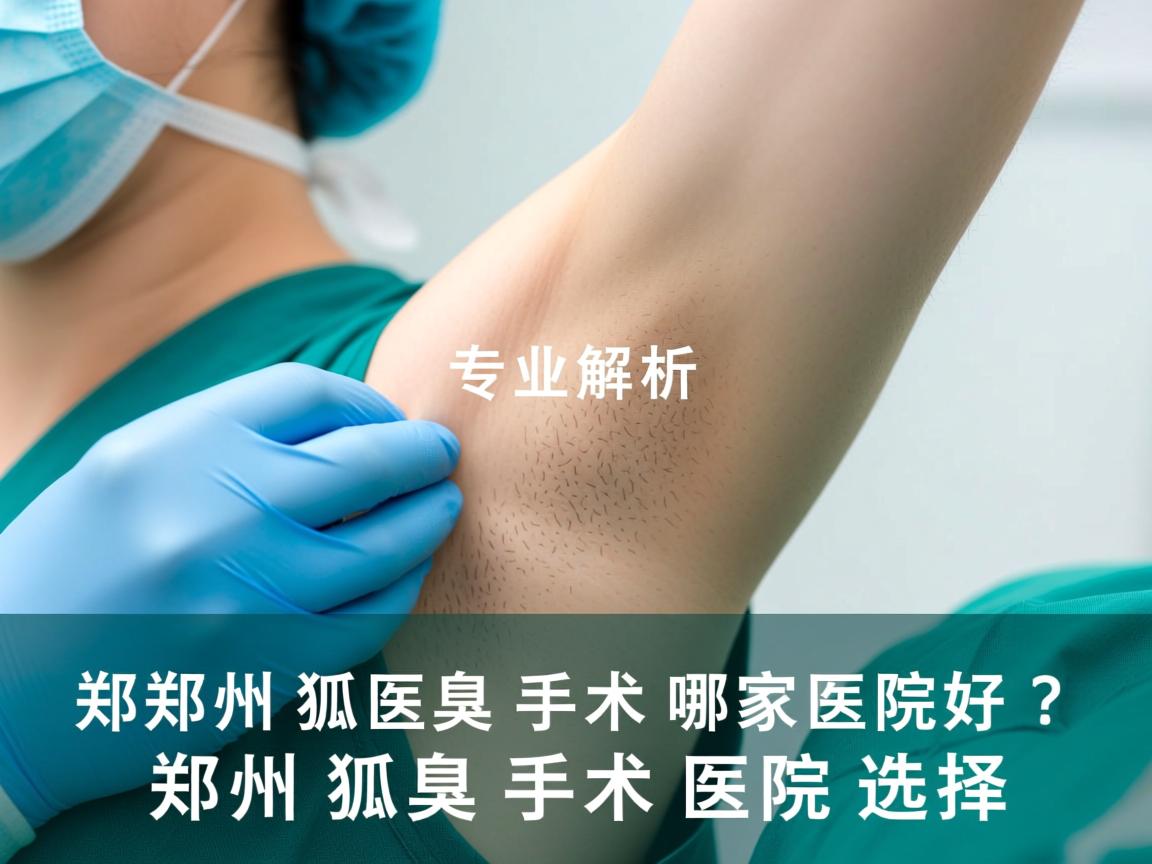 郑州狐臭手术哪家医院好?专业解析郑州狐臭手术医院选择 郑州狐臭手术哪家医院好?专业解析郑州狐臭手术医院选择