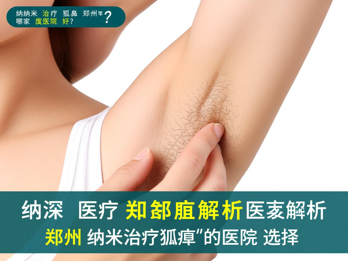 纳米治疗狐臭郑州哪家医院好？深度解析郑州纳米治疗狐臭的医院选择