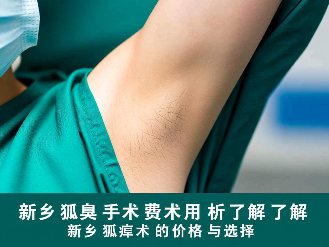 新乡狐臭手术费用解析，了解新乡狐臭手术的价格与选择