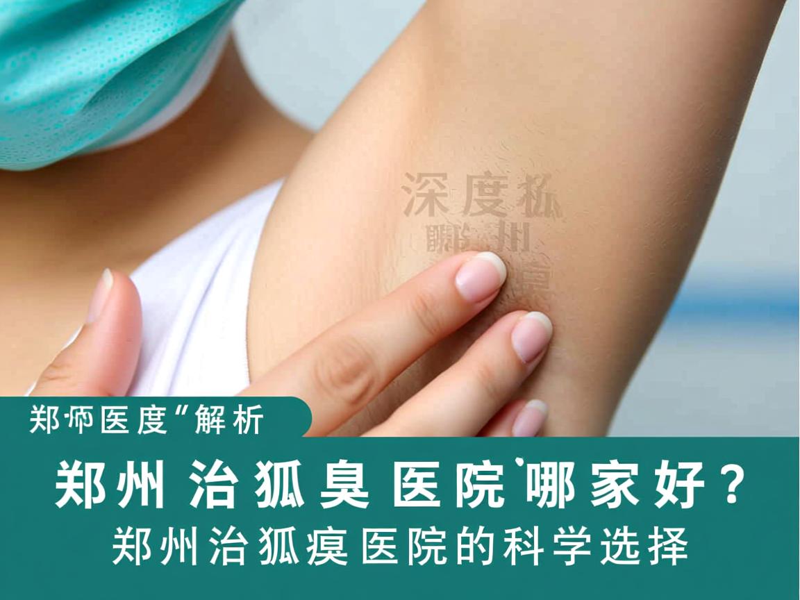 郑州治狐臭医院哪家好？深度解析郑州治狐臭医院的科学选择