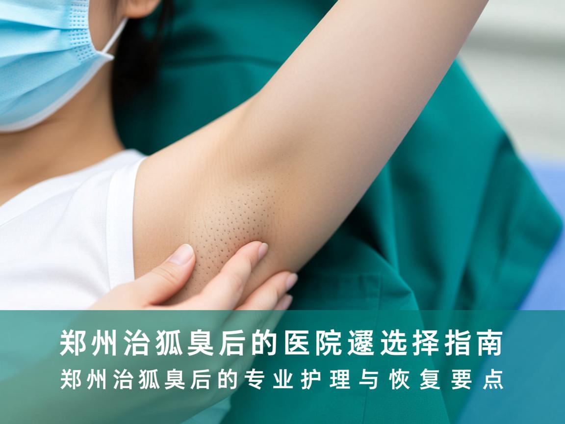 郑州治狐臭后的医院选择指南，郑州治狐臭后的专业护理与恢复要点