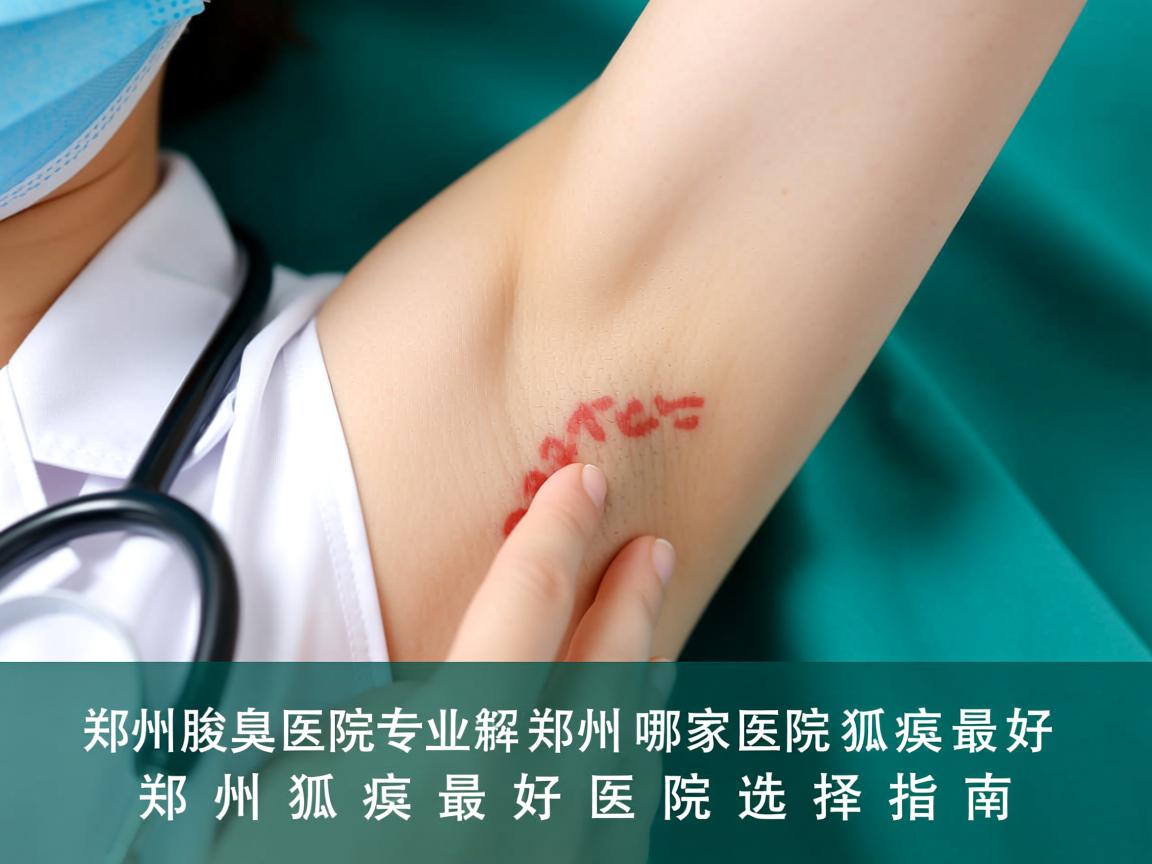 郑州腋臭医院专业解析，郑州哪家医院狐臭最好，郑州狐臭最好医院选择指南