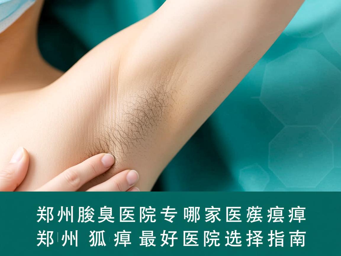 郑州腋臭医院专业解析，郑州哪家医院狐臭最好，郑州狐臭最好医院选择指南
