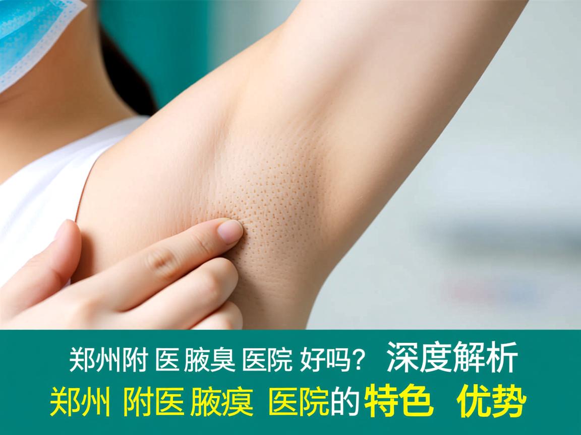 郑州附医腋臭医院好吗？深度解析郑州附医腋臭医院的特色优势