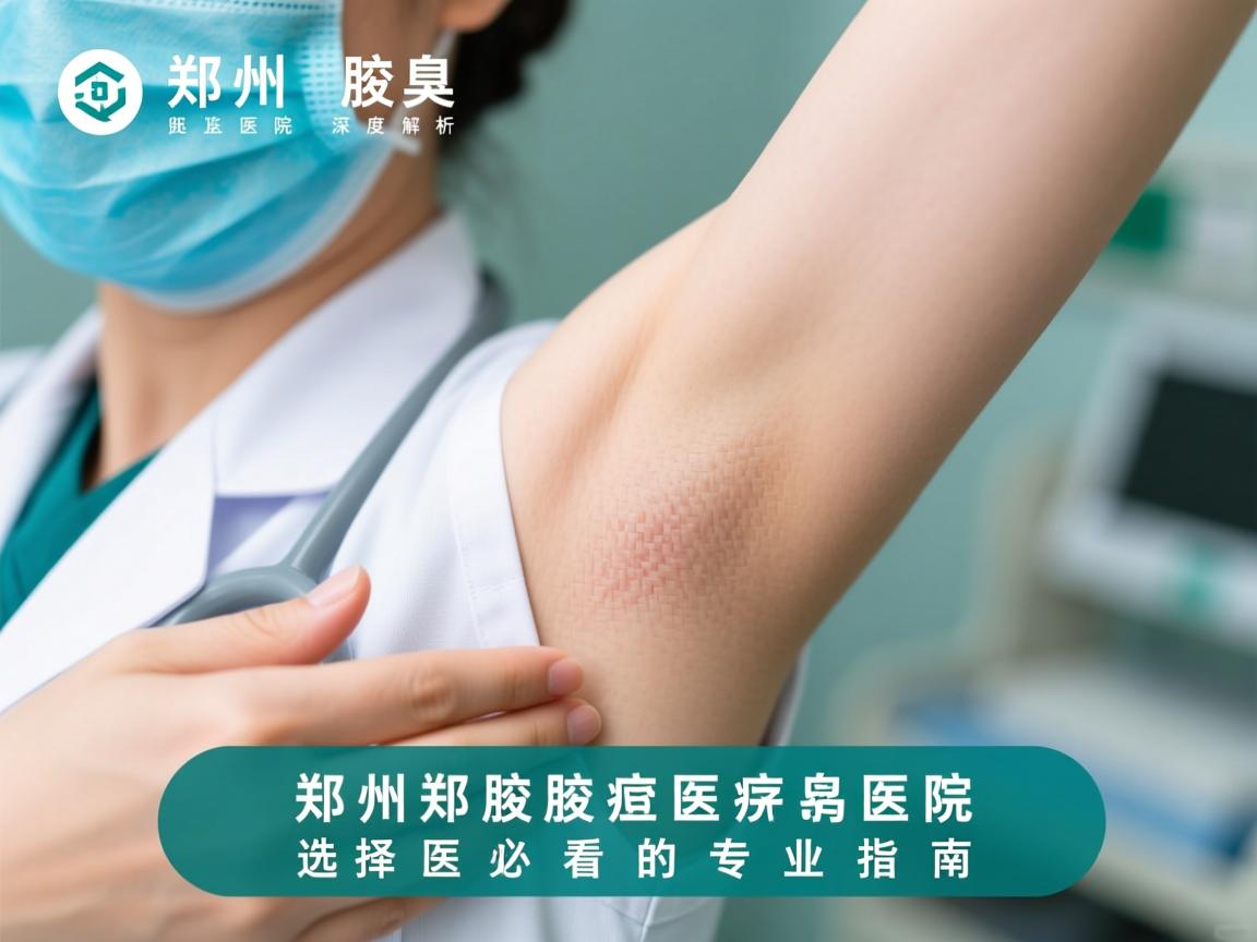 郑州腋臭医院深度解析，选择郑州腋臭医院必看的专业指南