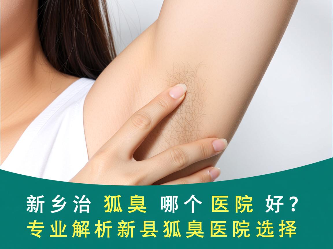 新乡治疗狐臭哪个医院好？专业解析新乡狐臭医院选择