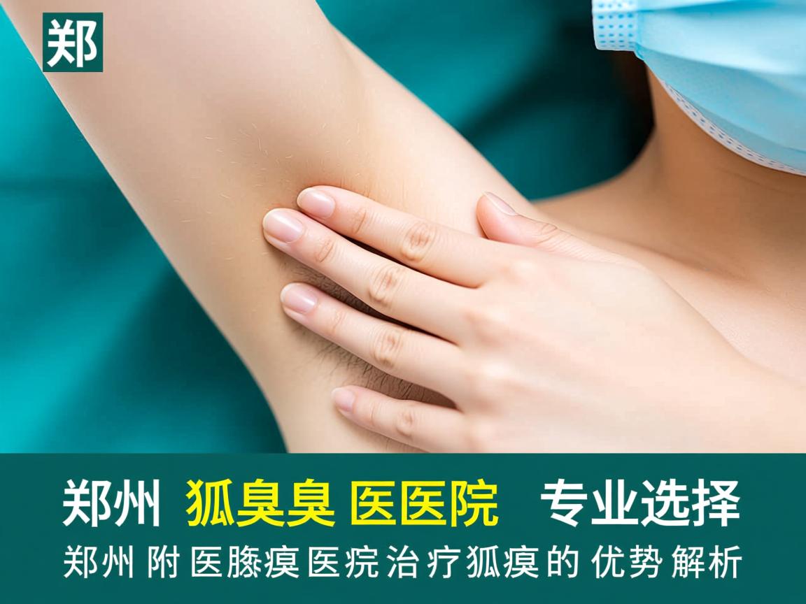 郑州狐臭医院专业选择，郑州附医腋臭医院治疗狐臭的优势解析