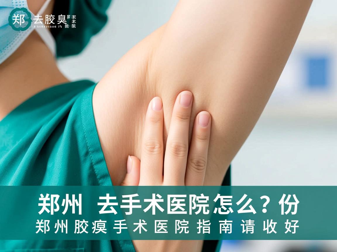 郑州去腋臭手术医院怎么选？这份郑州腋臭手术医院指南请收好