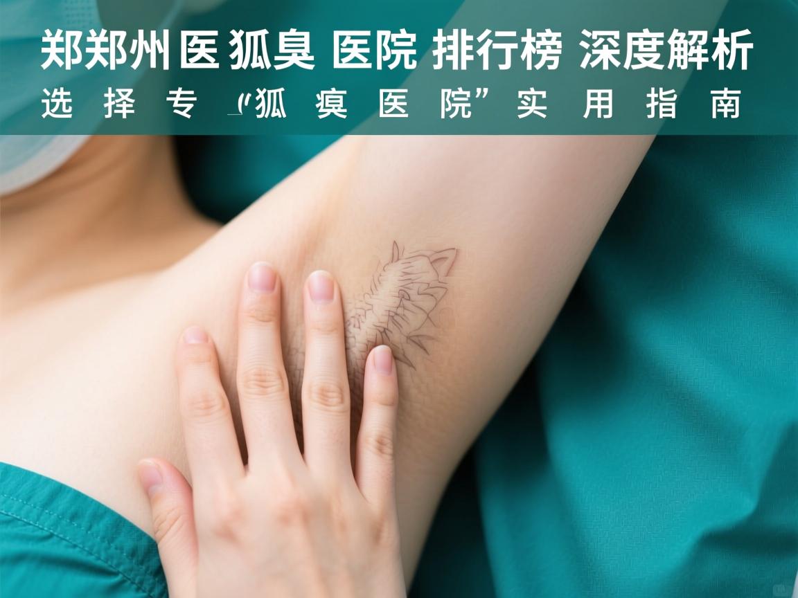 郑州狐臭医院排行榜深度解析，选择专业狐臭医院的实用指南