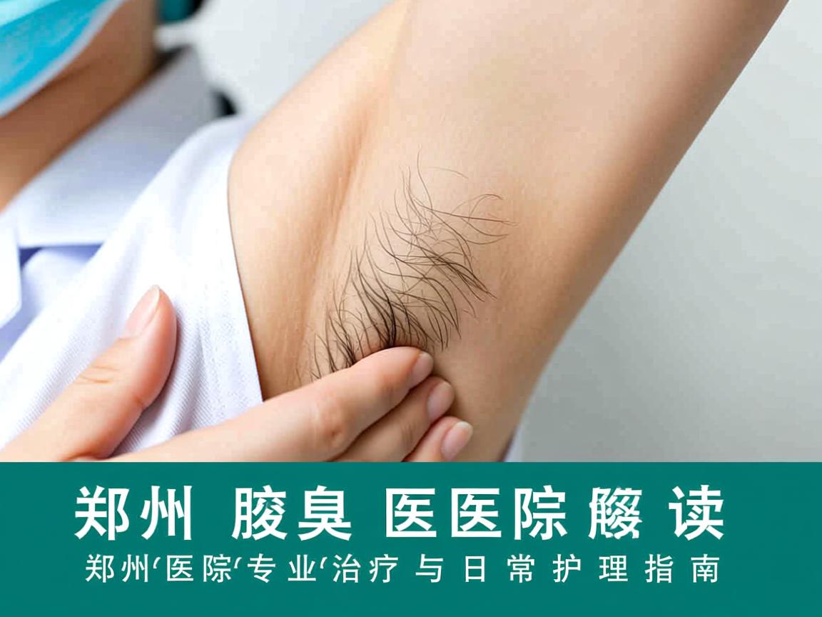 郑州腋臭医院解读，郑州腋臭医院的专业治疗与日常护理指南