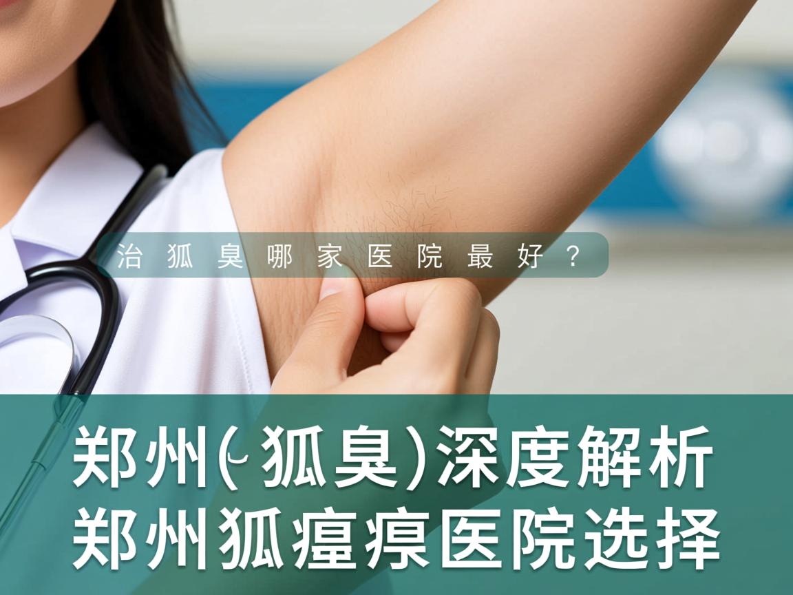 郑州治狐臭哪家医院最好？深度解析郑州狐臭医院选择