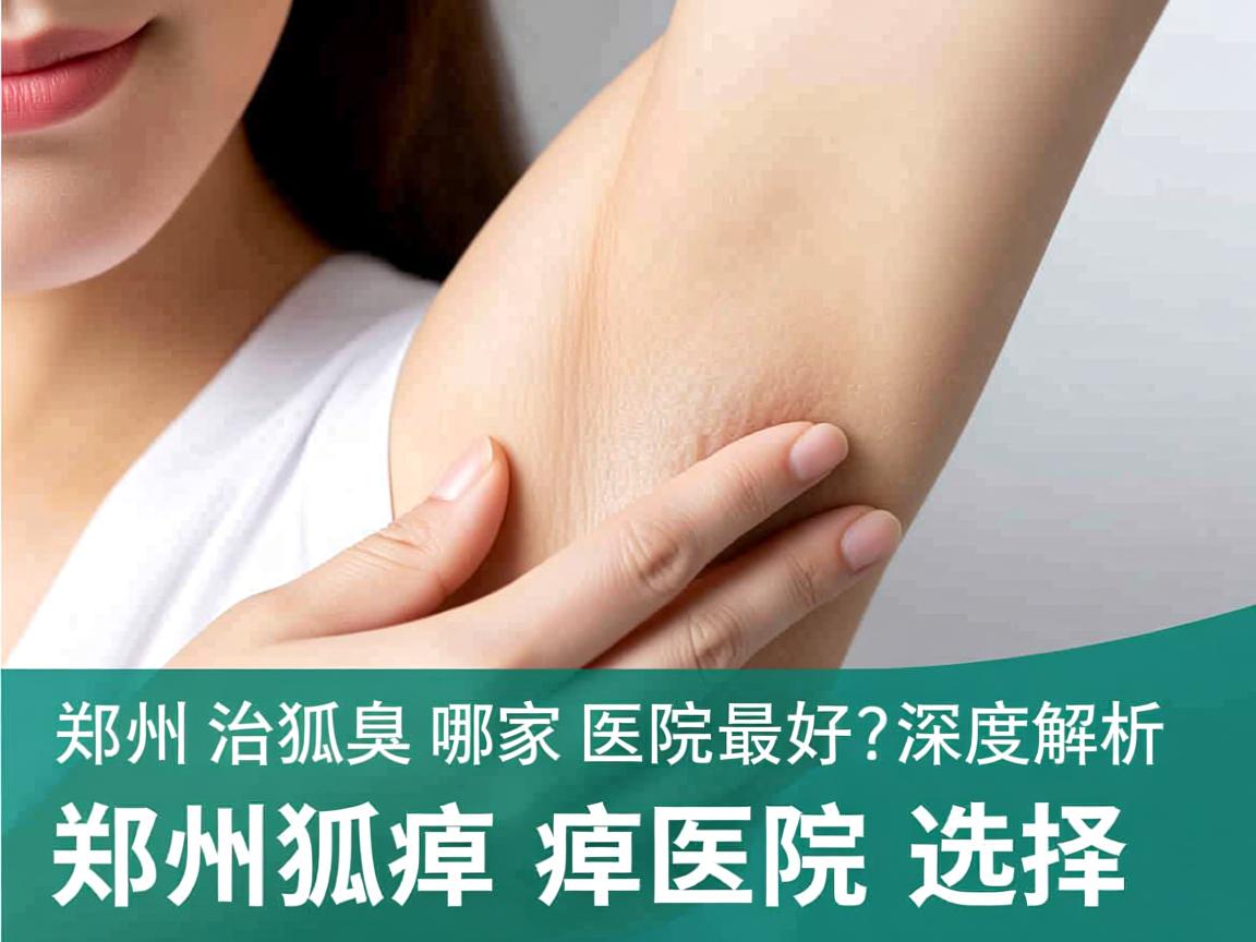 郑州治狐臭哪家医院最好？深度解析郑州狐臭医院选择